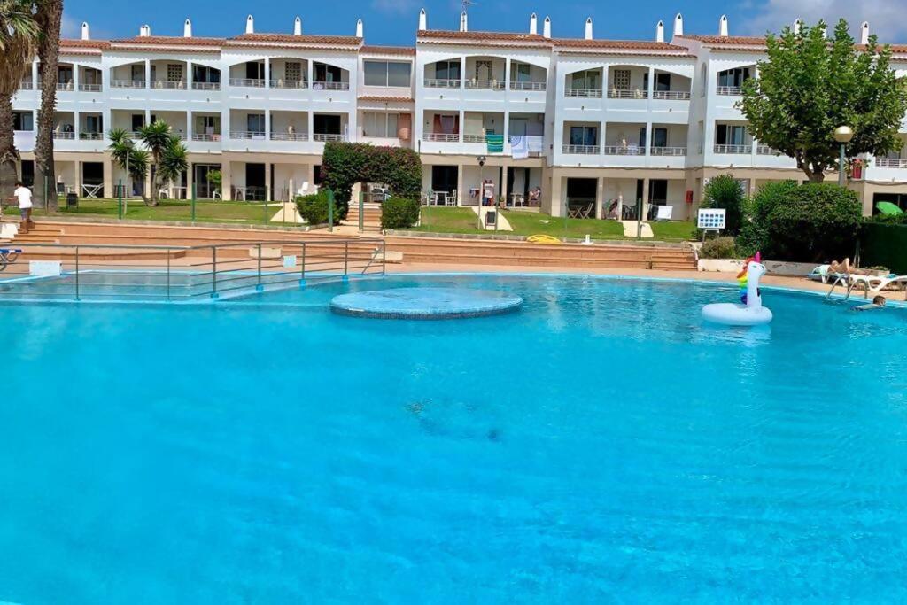 La Vall Apartamento En Planta Baja Con Piscina カラ・エン・ブラネス エクステリア 写真